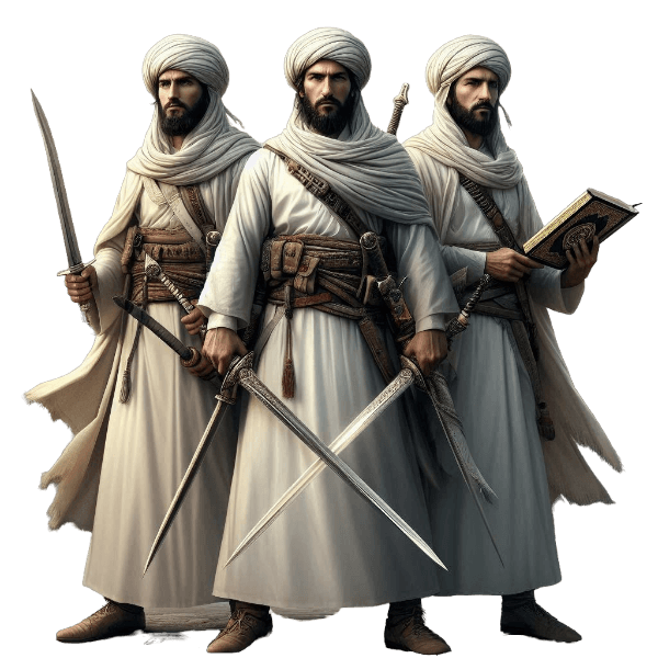 أصحاب الملابس البيضاء
