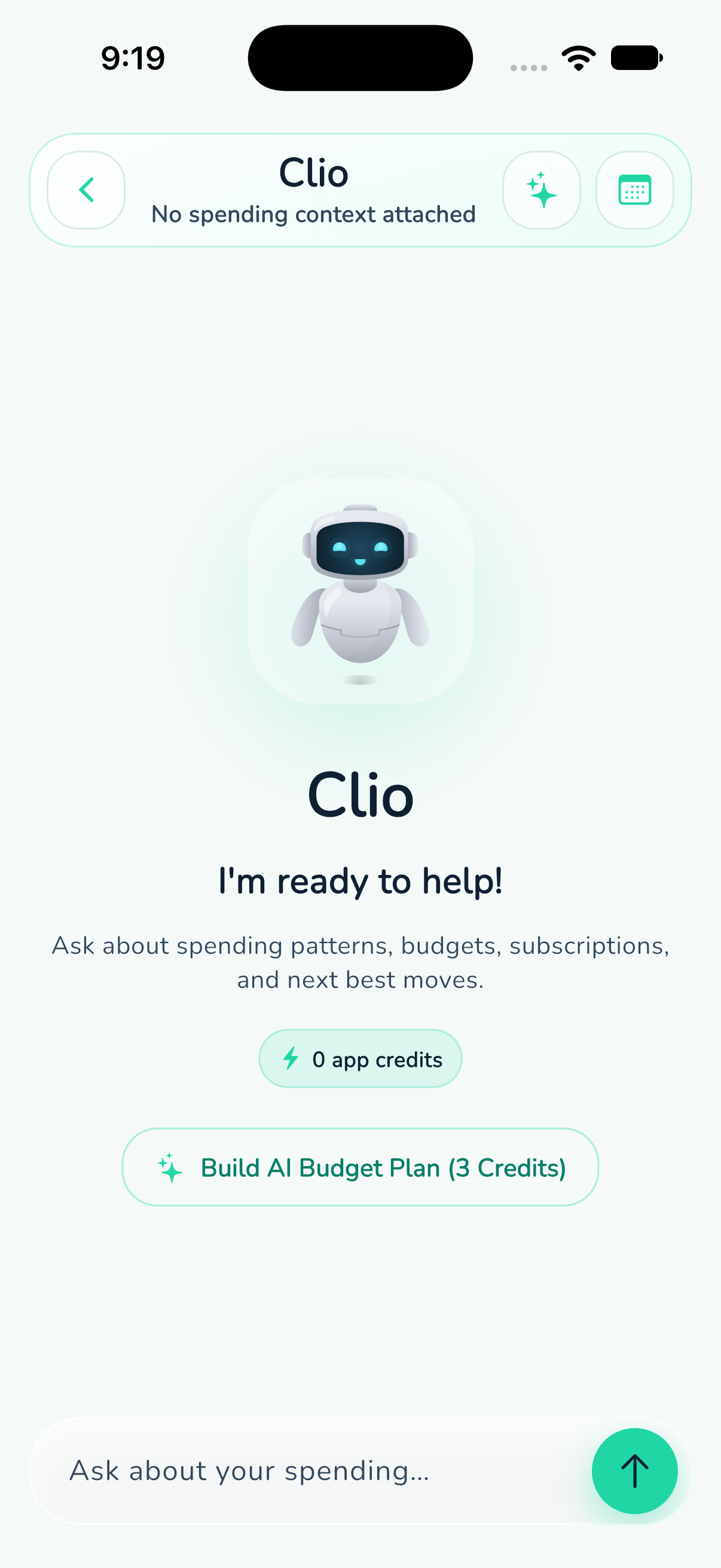 Clio AI โค้ชการเงินส่วนตัว