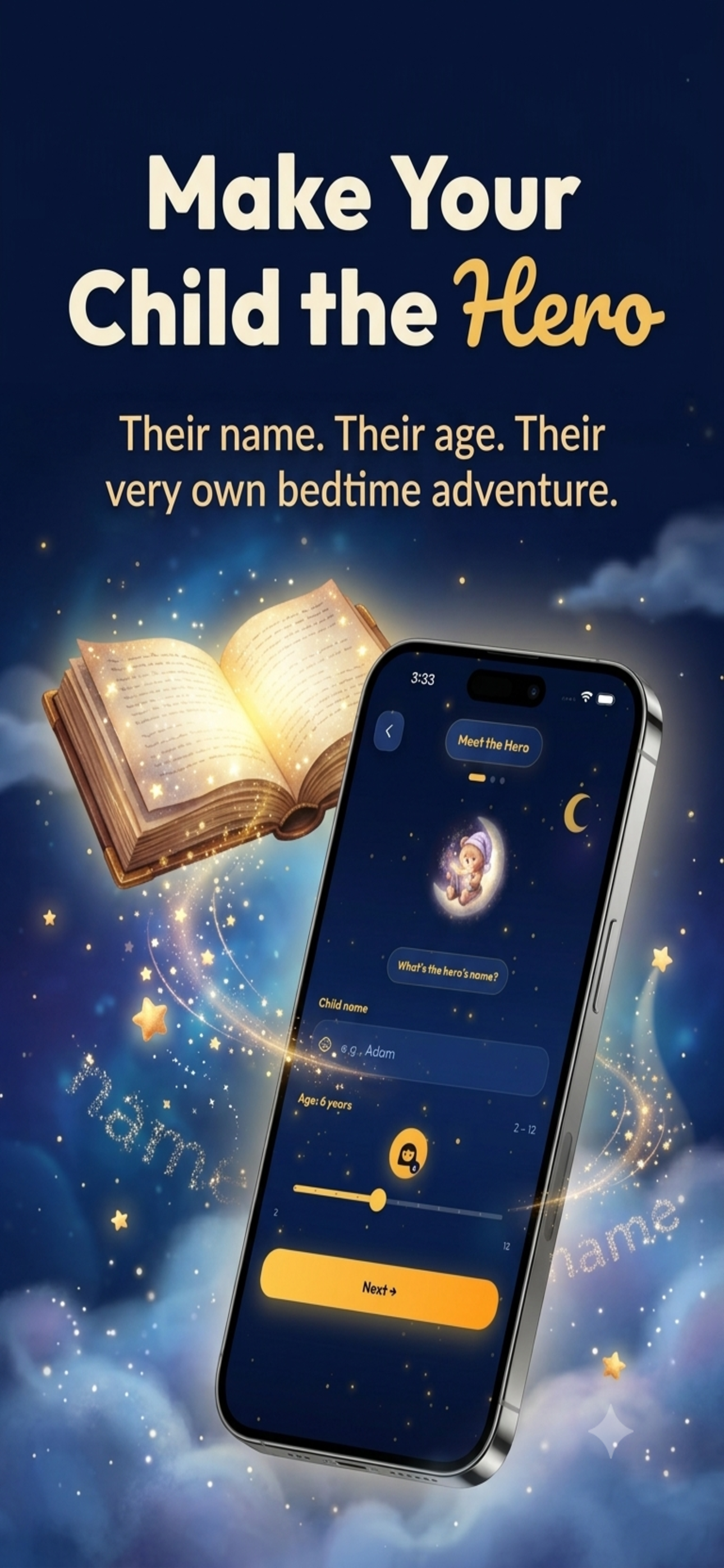 StoryTime Create screen preview