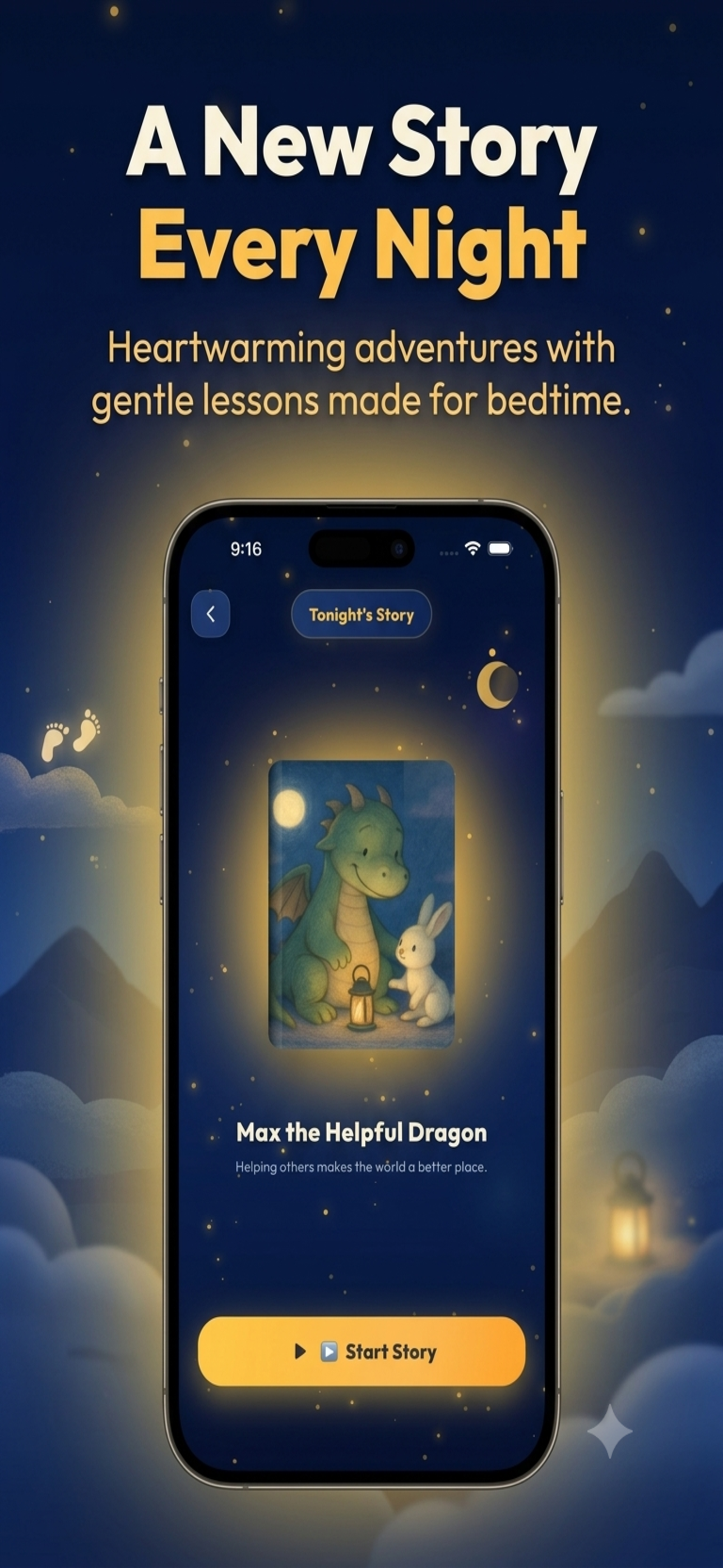 StoryTime Lesson screen preview
