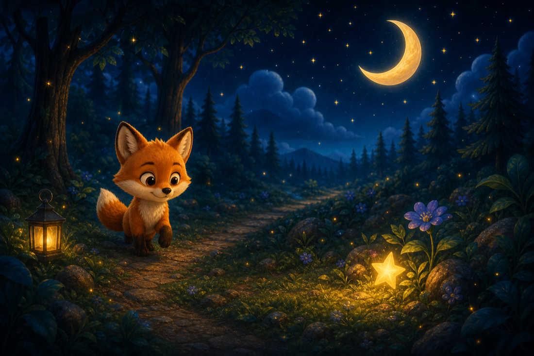 The Brave Little Fox Page 1 illustration